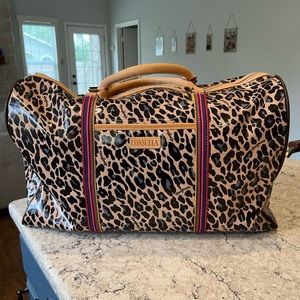 Blue Jag Weekender - Consuela Cheetah duffel bag
